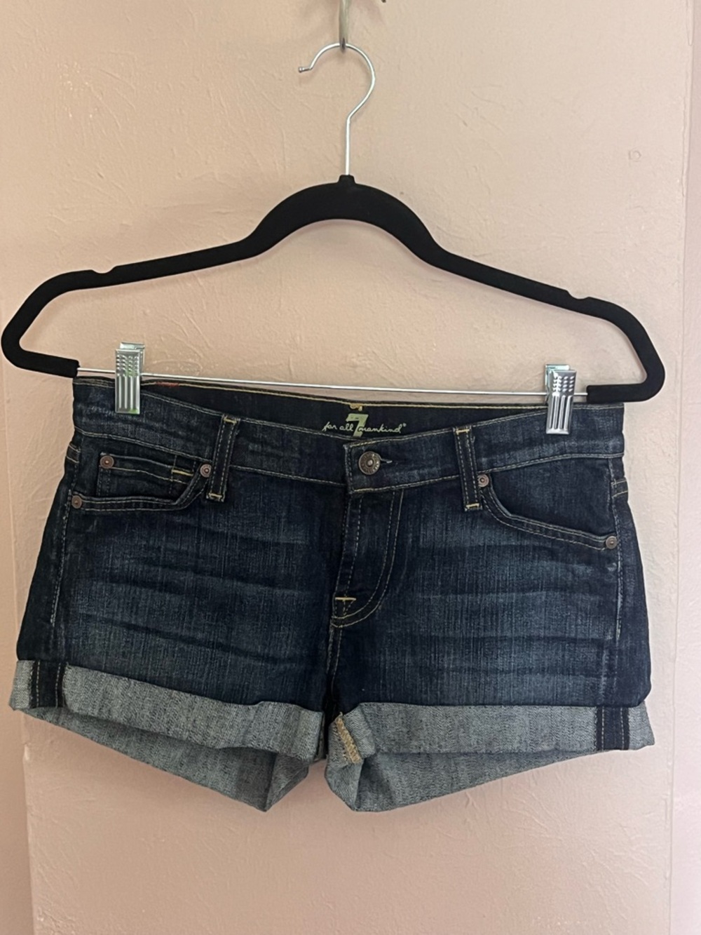 NWOT 7 For All Mankind Denim Shorts